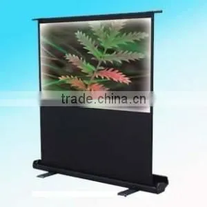 60 80 92 100 Inch 4:3 16:9 Portable Floor Projector Screen photo-2