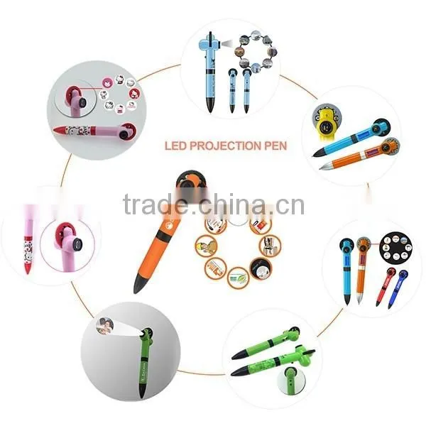 Many Models LED PENS/Metal Laser LED Logo Projector Ball Pen For Promotional Gifts,projector Logo Light Ballpen photo-4