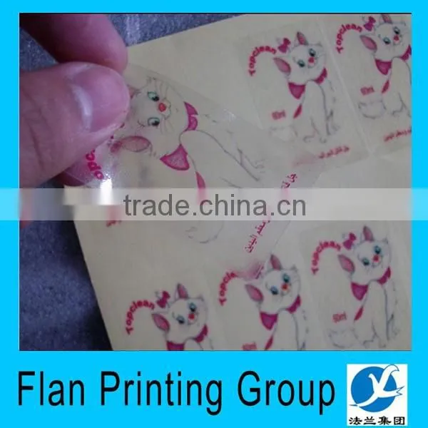 Decorative Clear Sticker Style /make Your Own Clear Transparent Waterproof High Quality Vinyl Stickers photo-4