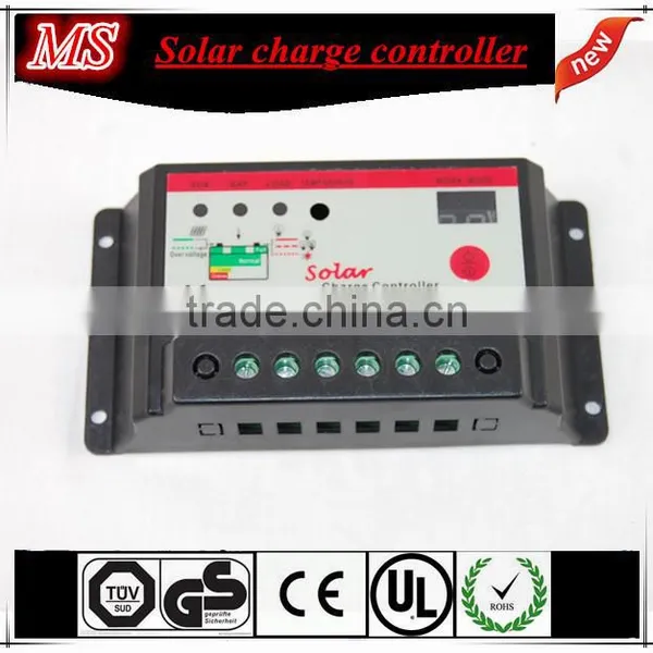 15A Hot Sale PWM Without LCD Screen Charge Controllers for Solar Panels photo-2