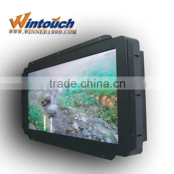 32 Inch IR Touch Screen Lcd Monitor for Bank Hospital Station photo-4