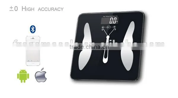 Bluetooth Smart Scale 180kg Bluetooth for Human Body Composition Analyze Body Fat, Muscle APP for Android and IOS Device photo-3