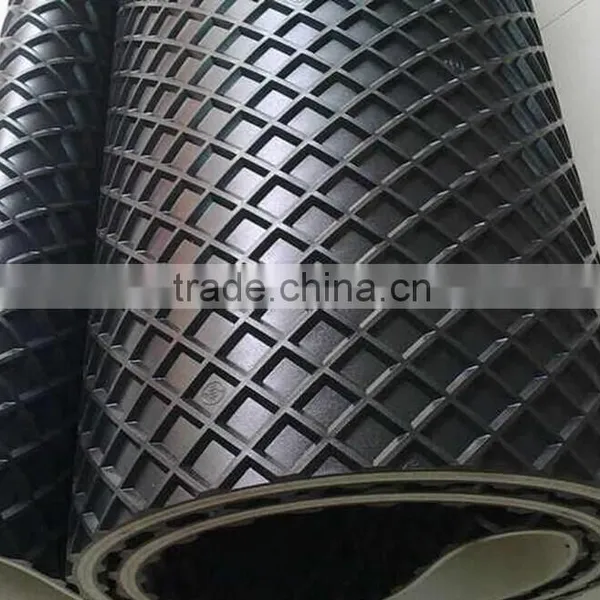 Anti-slip Pattern PVC Solid Woven Conveyor Belt, Lightweight Pvc Food Convyor Belt photo-2