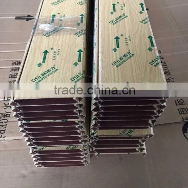 Wooden Grain Windproof S - Shaped Interior Aluminum Ceiling Integrated Linear Ceiling photo-6