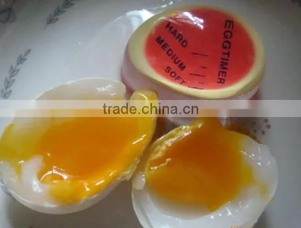 Hot Sell Fashion Temperature Controlled Colour Changing Egg Timer FDA Egg Shape Kitchen Timer Quality Choice photo-3