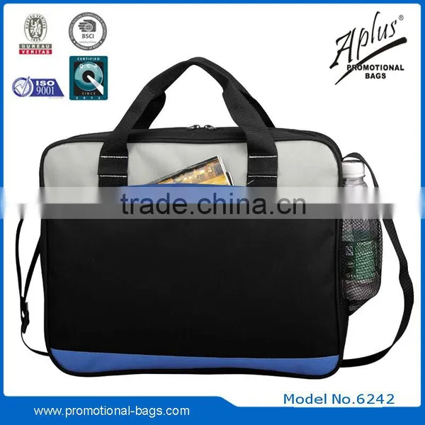 Simple Business Briefcase Briefcases With Holder for Bottle photo-3