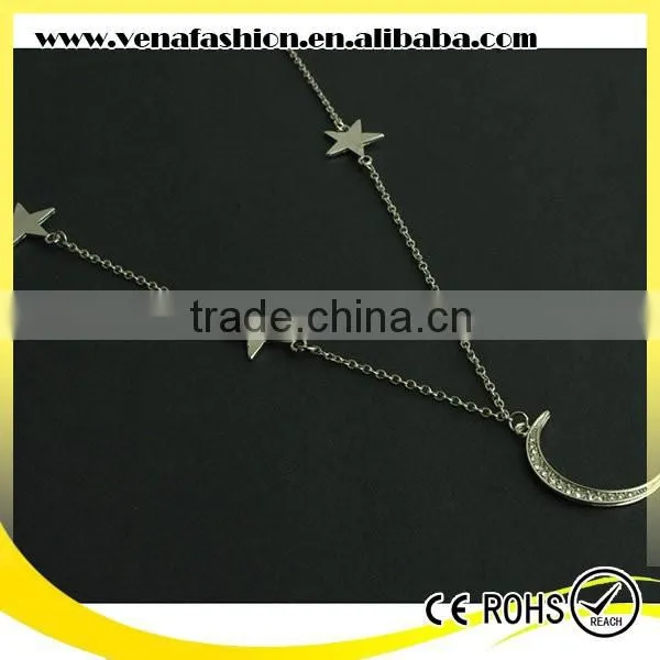 Moon Star Cheap Necklace Chain Types, Necklace Chain Design photo-6