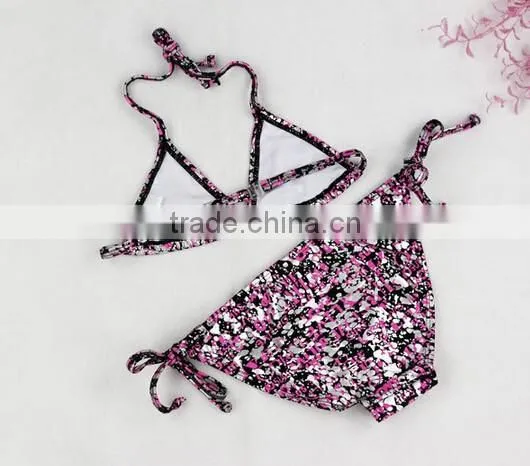 Kids Tanikin Bikini Top And Underwear Stripe Bathing Suit Beachwear photo-5