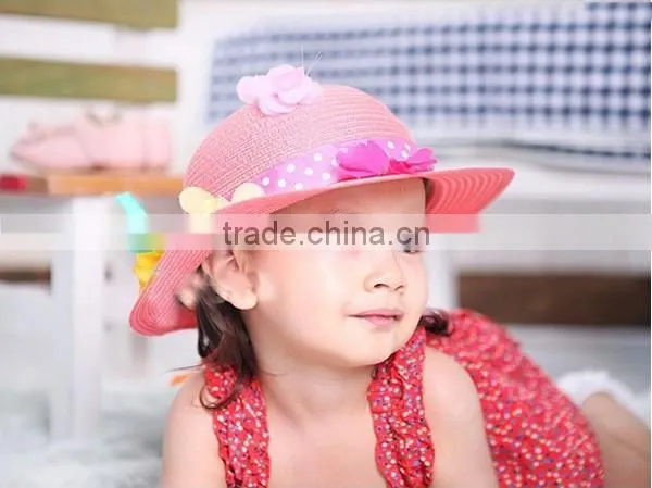 China Promotional Straw Hats For Little Girl photo-6