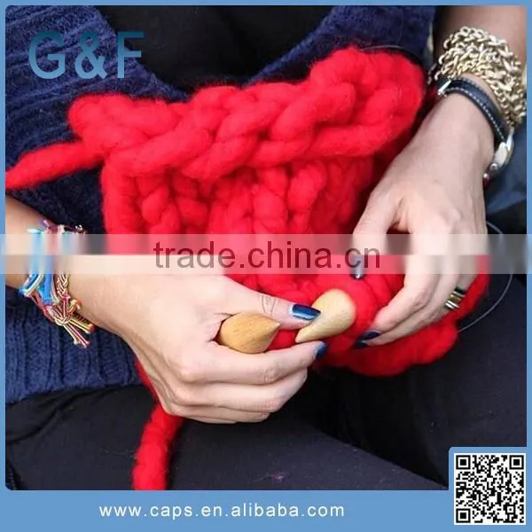 Handmade Thick Loopy Hat For Ladies photo-5