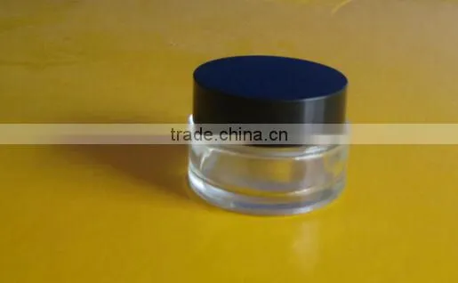 5g/ 10g Cheapest Food-grade Clear Glass Container Glass Jar for Sale photo-3