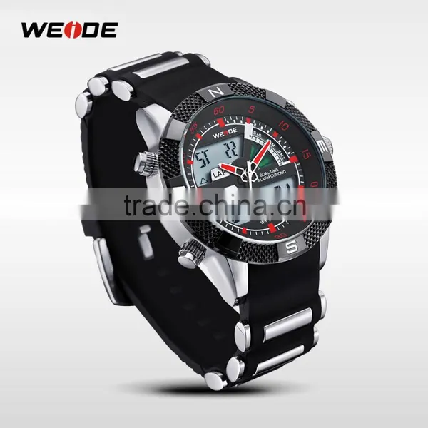 European Style LCD Men Sport Watch With Free Beautiful Gift Box 2015 Weide Watch WH1104 photo-3
