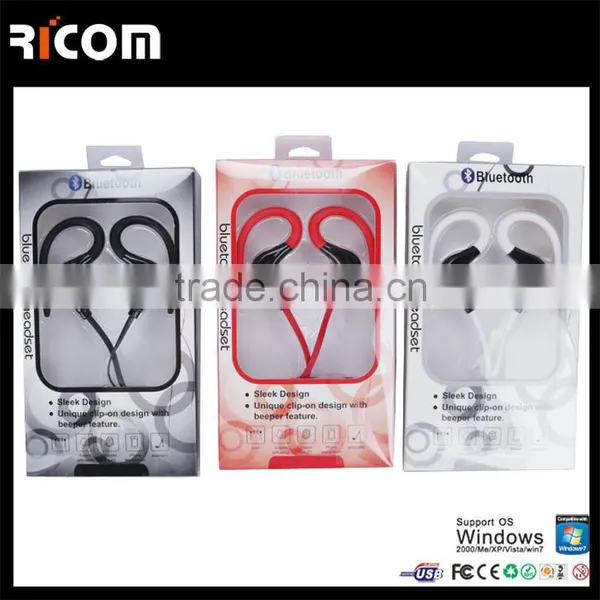 2016 Sport Bluetooth Earphone With Mic,wireless Stereo Earphone Bluetooth With Factory Offer--BTH-210--Ricom photo-6
