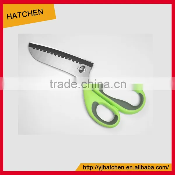 KS021W 2016 LFGB Certificated Stainless Steel Colourful Kitchen Scissors photo-5