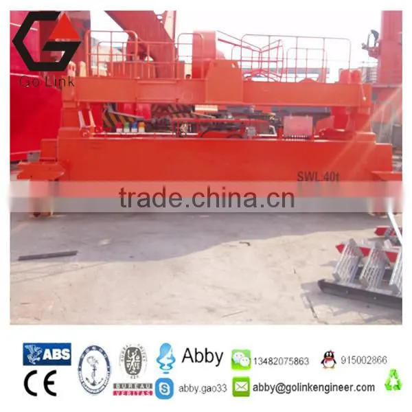 Mobile Harbour Crane Telescopic Spreader Electric Hydraulic Rotate Automatic Container Spreader Container Lifting Spreader photo-4