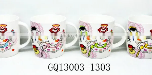 2014 New Shape Best Bone China Brands Travel Mug With Handless photo-4