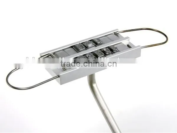 BBQ TOOLS BRANDING IRON CHANGEABLE LETTERS PERSONALIZE STEAK photo-3