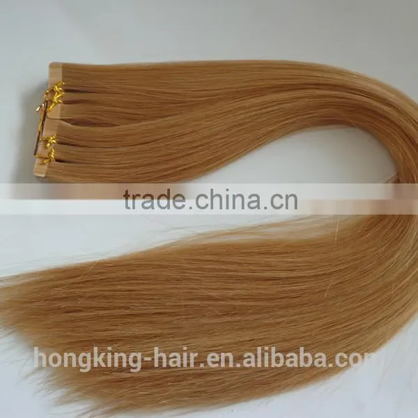 100% Human Hair Extension Virgin Indian Remy Hair Extension Tape Hair Extension