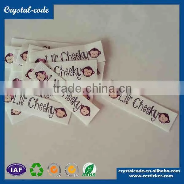 Laundry Adhesive Embroidred Sew in Name Garment Label photo-6