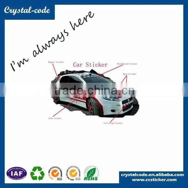 Self Adhesive Custom Car Sticker Label photo-5
