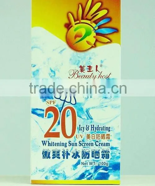 icy hydrating UV multiple sun protection cream SPF20 sunscreen cream sun cream sunblock creammultiple sun protection cream