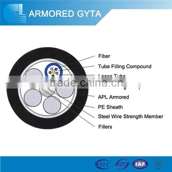 Hot Selling Duct GYTA 48 Core Fiber Optic Cable Meter Price photo-6