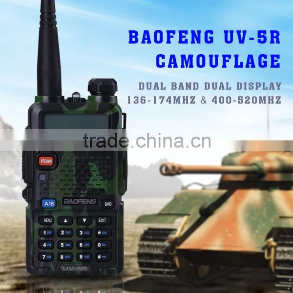 Long Range Walkie Talkies BAOFENG UV5R Two Way Radio UHF/VHF Walkie Talkies With Earpiece