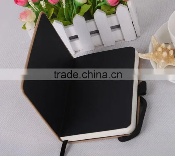 Custom Recylable Brown Kraft Paper Notebook Small Locked Diaries Wholesale photo-3