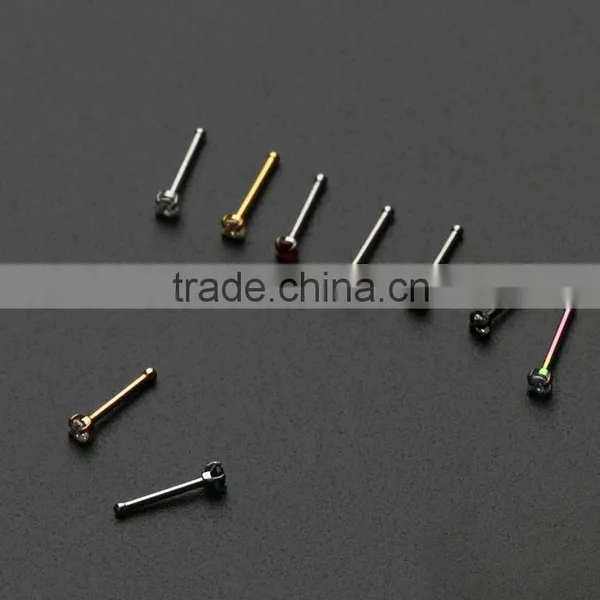 Yiwu Custom Stone Paved Nose Bone Magnetic Nose Stud photo-2