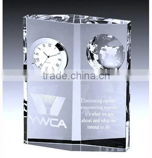 crystal desktop clock