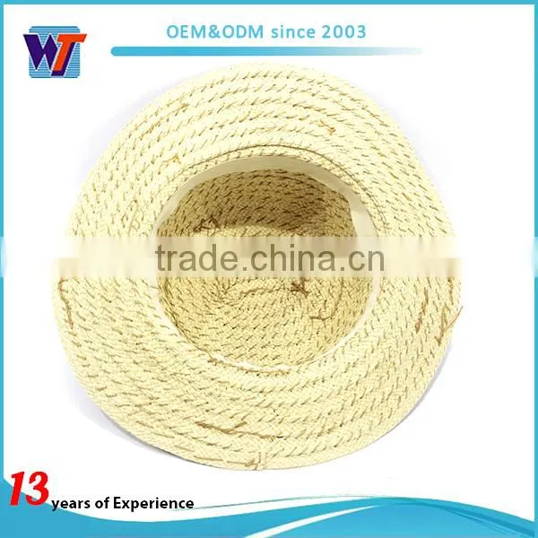 Wholesale Fashion Fedora Hat Paper Braid Straw Hat photo-5