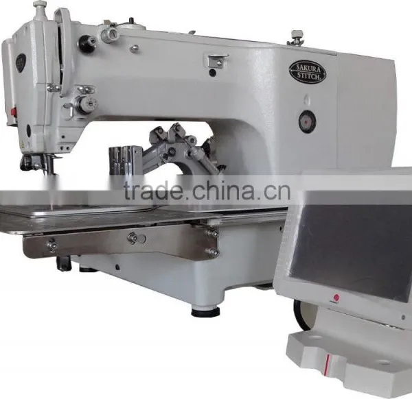 (Cylinder Bed) Auto Computer Controlled Pattern Sewing Machine photo-4