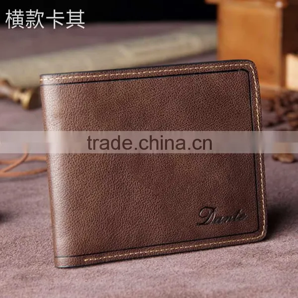 Factory Price Customized Men Real Genuine Leather Wallet Quality Choice photo-2
