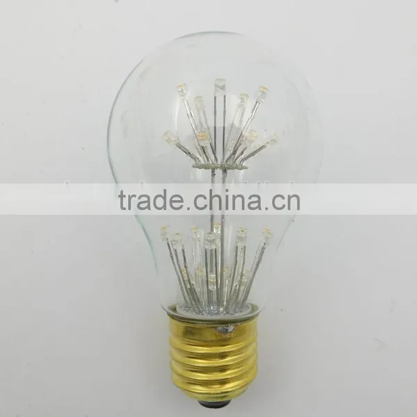 Antique Vintage Retro Bulb LED Fireworks Filament Light A19 photo-2