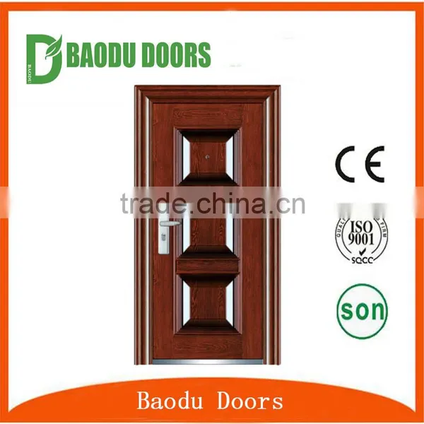 Cheap China Door Ghana Exterior Door Ghana Entry Steel Door photo-6