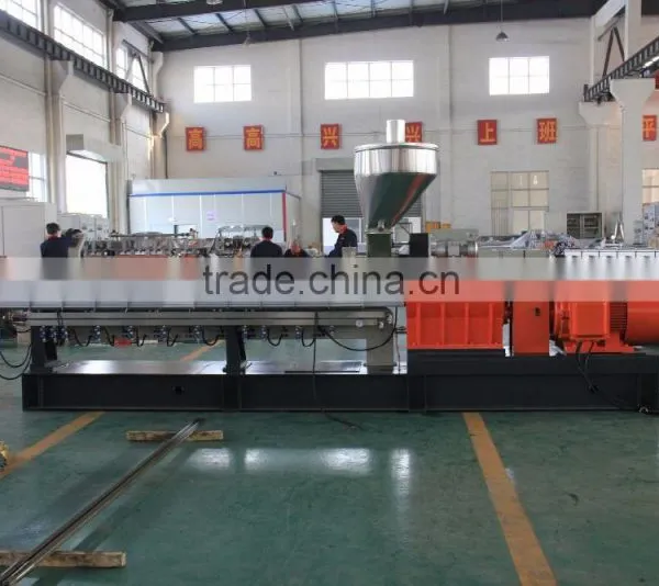 Devolatilization Twin Screw Plastic Extruder Machine photo-5