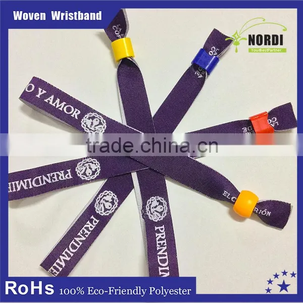 Custom Sport Woven Wristband With Slide Lock/Wristband/Wrist Band photo-6