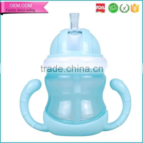 High Quality Bpa Free Blue Color pp Drink Cup for Little Baby