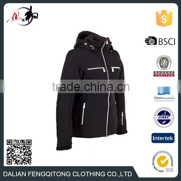 Winter Clothing Black Windrproof Waterproof Ski Wear photo-3