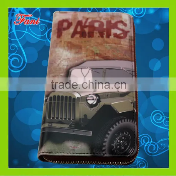 2015 Fashion Degital Printed Wallet for Lady