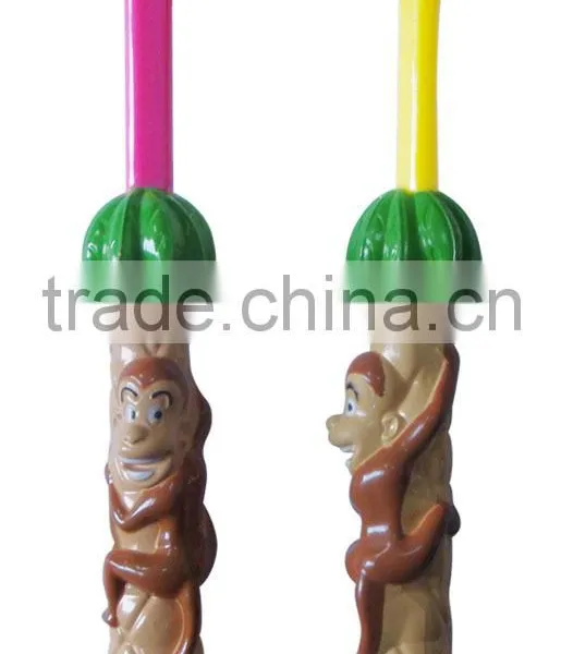 Top Quality Kid Toothbrush With Monkey King Design/3d Picture Toothbrush