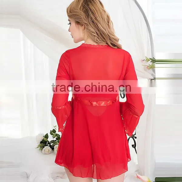 New Lace Chemise Sexy See Through Sleepwear photo-4