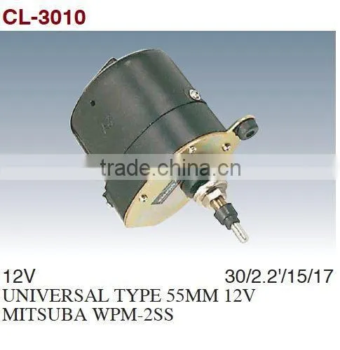 Windshield Wiper Motor/Windscreen Wiper Motor/Auto Wiper Motor For UNIVERSAL TYPE 55MM 12V MITSUBA WPM-2SS