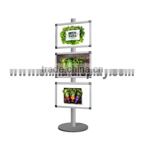 Multi Function Aluminum Advertising Poster Display Stand photo-2