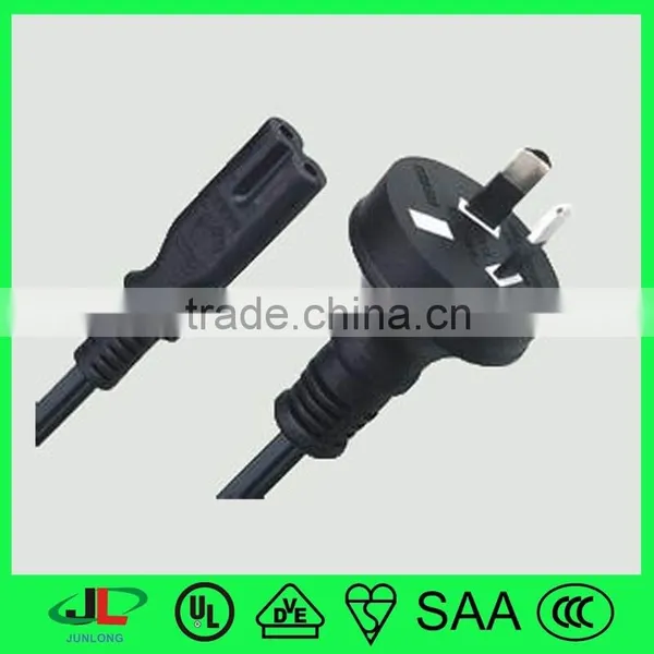 Australia 2 Pin Plug Extension Cords Flat Plug SAA Power Plug With 303 Switch photo-4