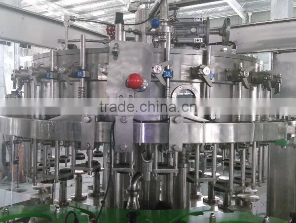 Glass Bottle Crown Cap Carbonated Drink Filling Machine
