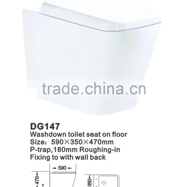Ceramic Hot Sale Washdown Wall Hung Toilet photo-2