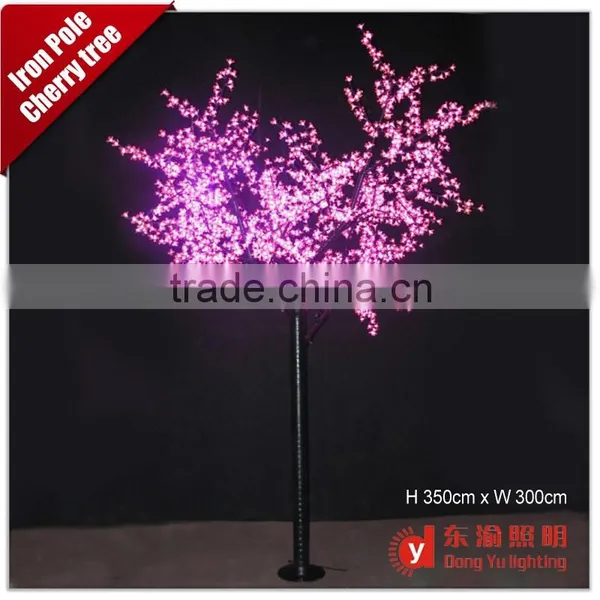 Outdoor Street Decoration LED Cherry Blossom Tree With High Brightness Lights photo-5