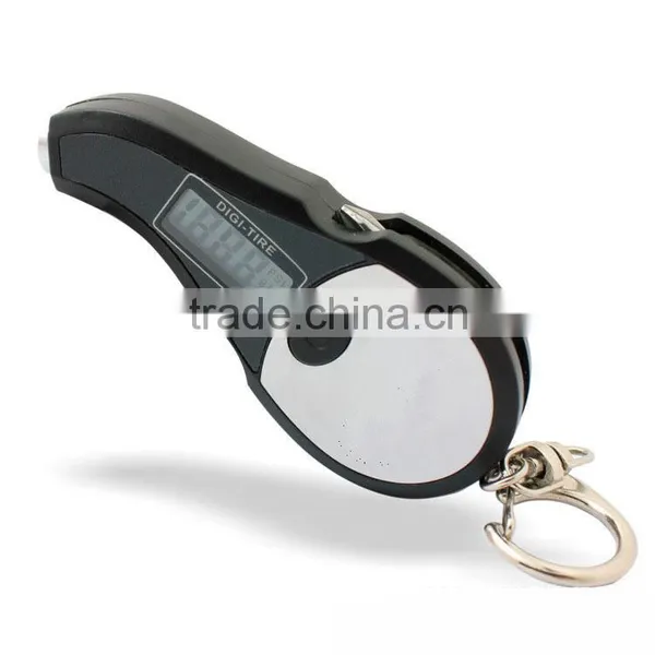 Multi-function Mini Tire Pressure Gauge Screwdriver Keychain photo-2