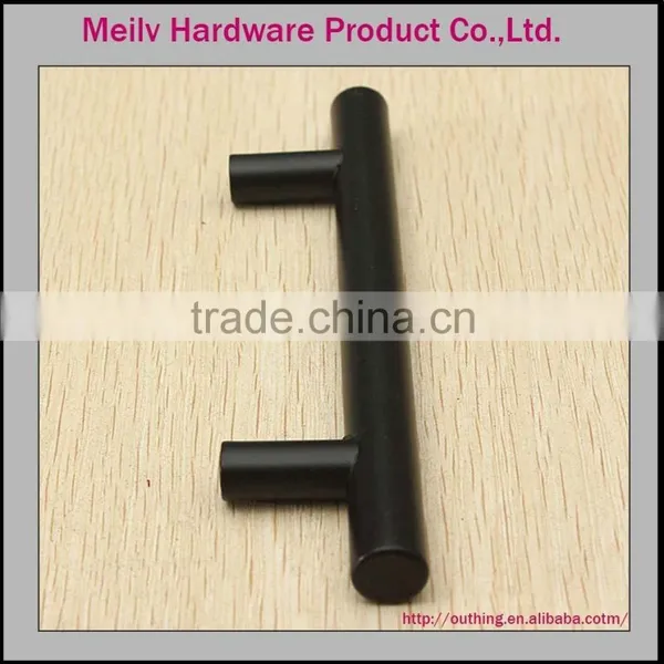 Furniture Hardware Kitchen Cabinet Bathroom Cupboard Black T Bars photo-5